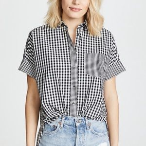 Madewell Gingham Play Down Shirt